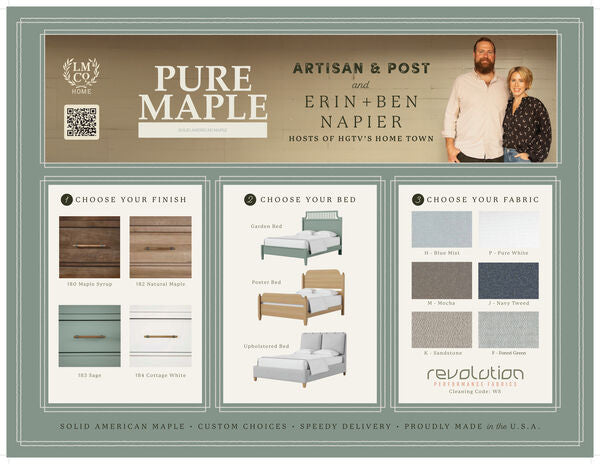 Vaughan-Bassett Pure Maple / Cottage White