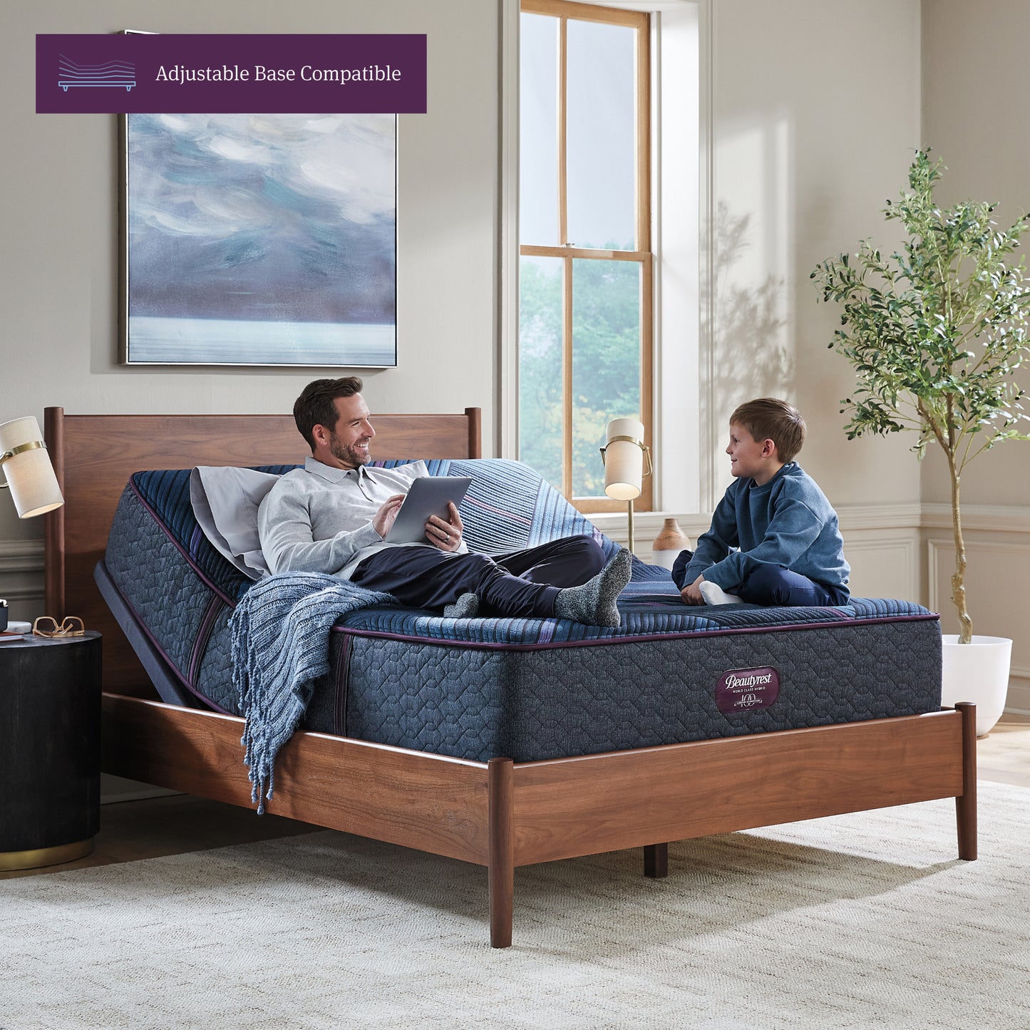 Beautyrest World Class Level 3 Hybrid Medium