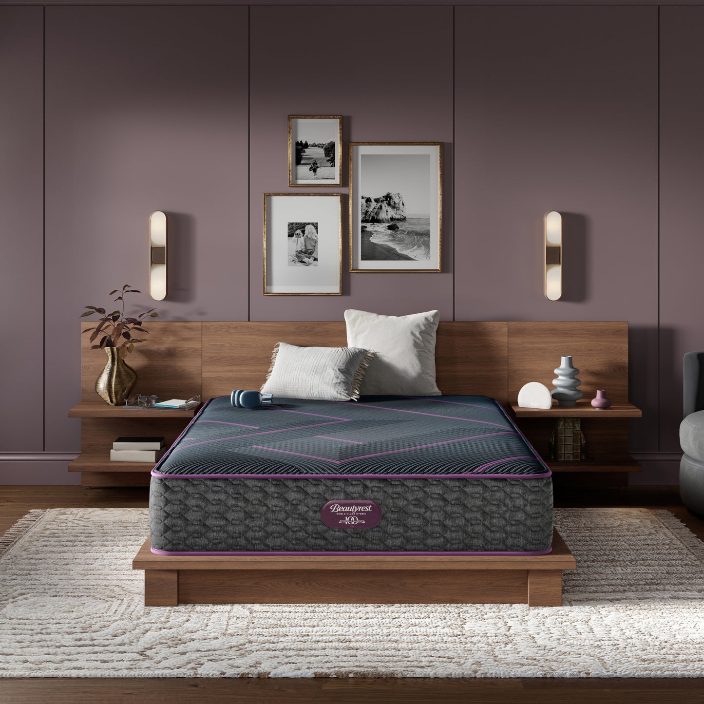 Beautyrest World Class Level 3 Hybrid Firm