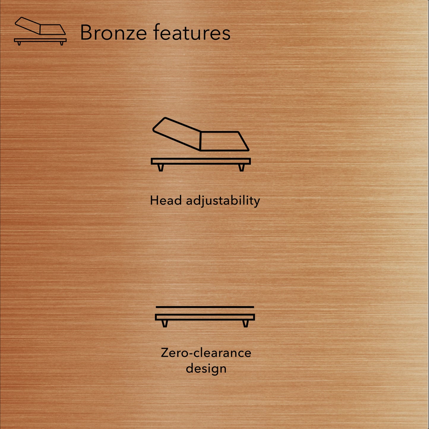 Beautyrest Bronze Adjustable Base
