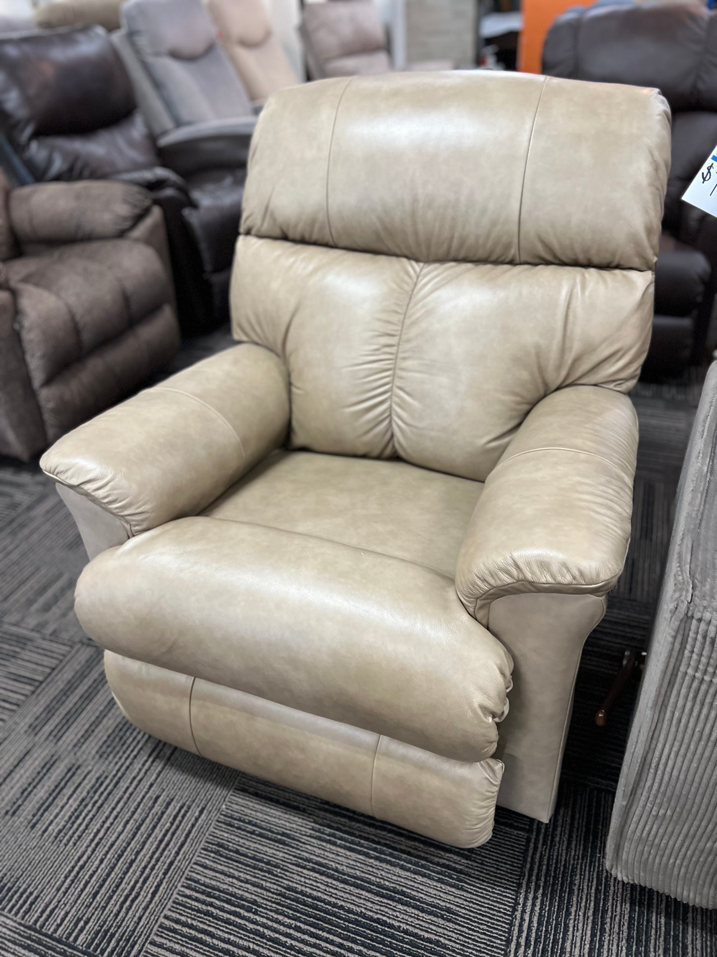 La-Z-Boy Reed Leather Rocker Recliner