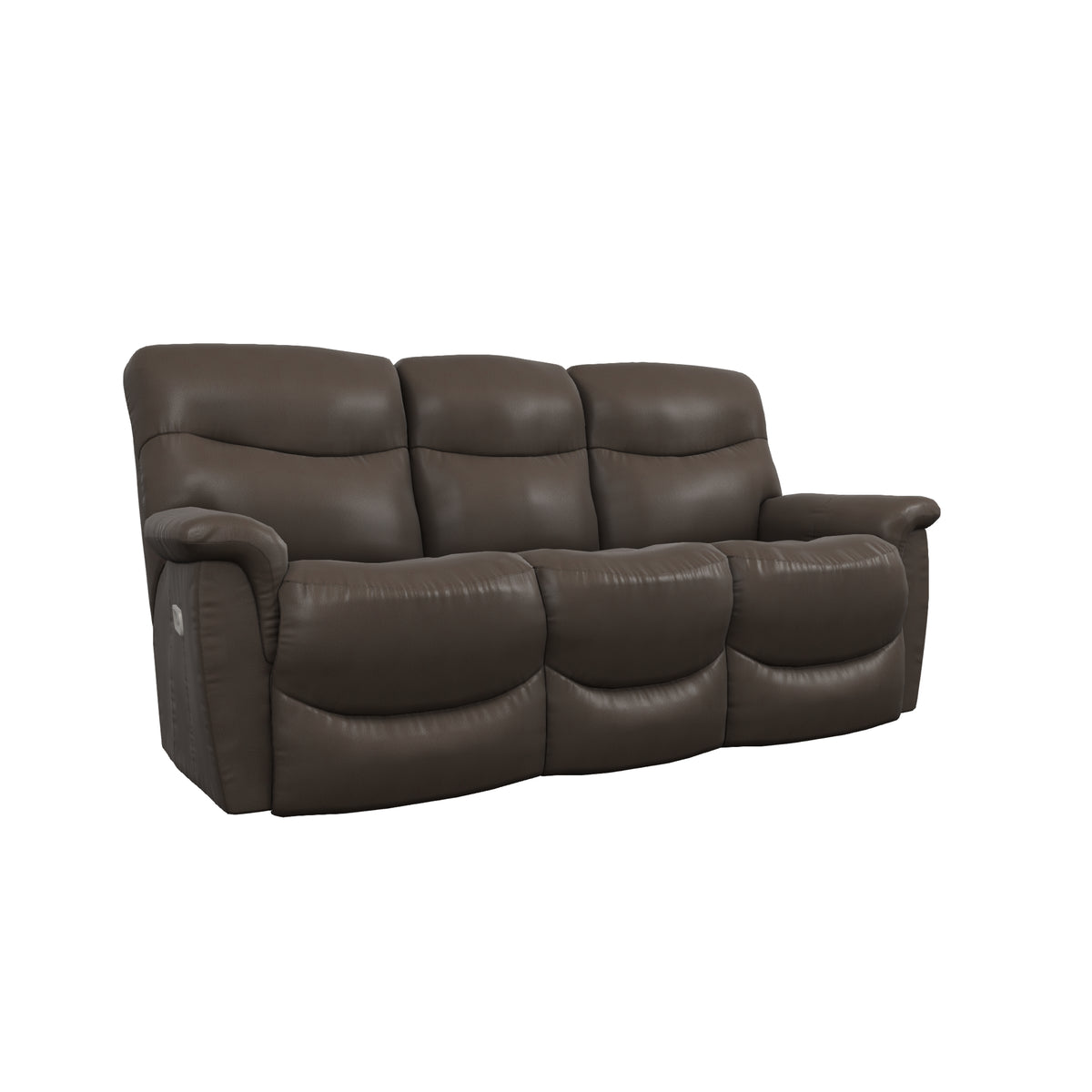 James Power Reclining Sofa W/ Head Tilt & Lumbar Leather
