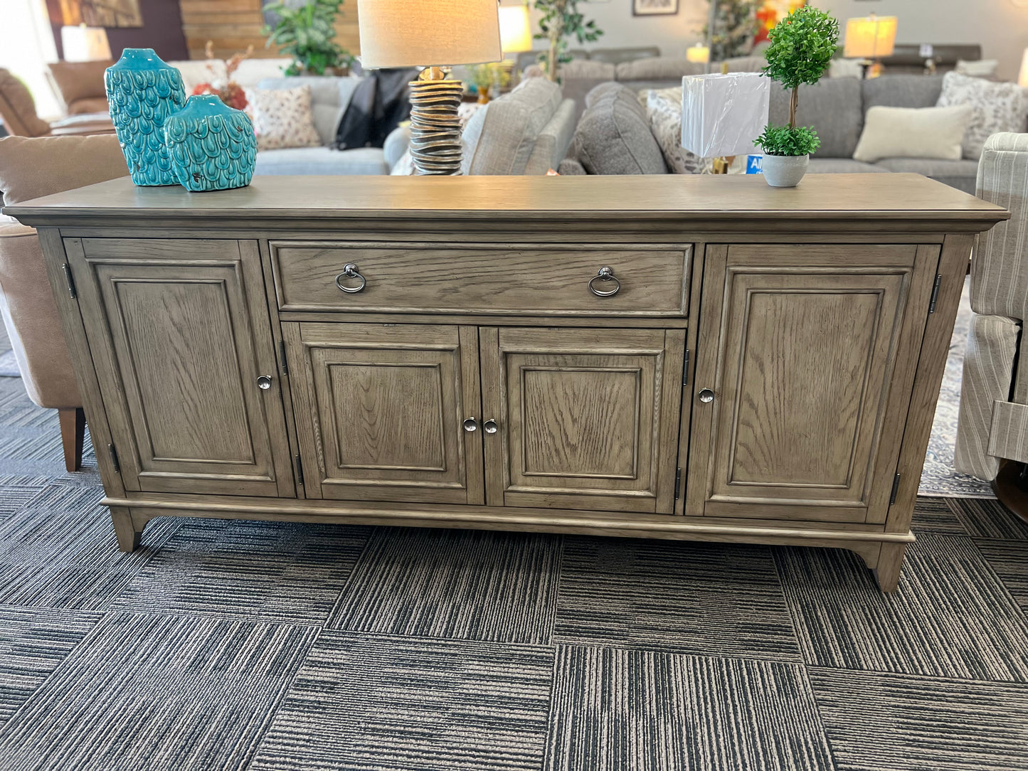 American Drew Carmine Entertainment Console 76"