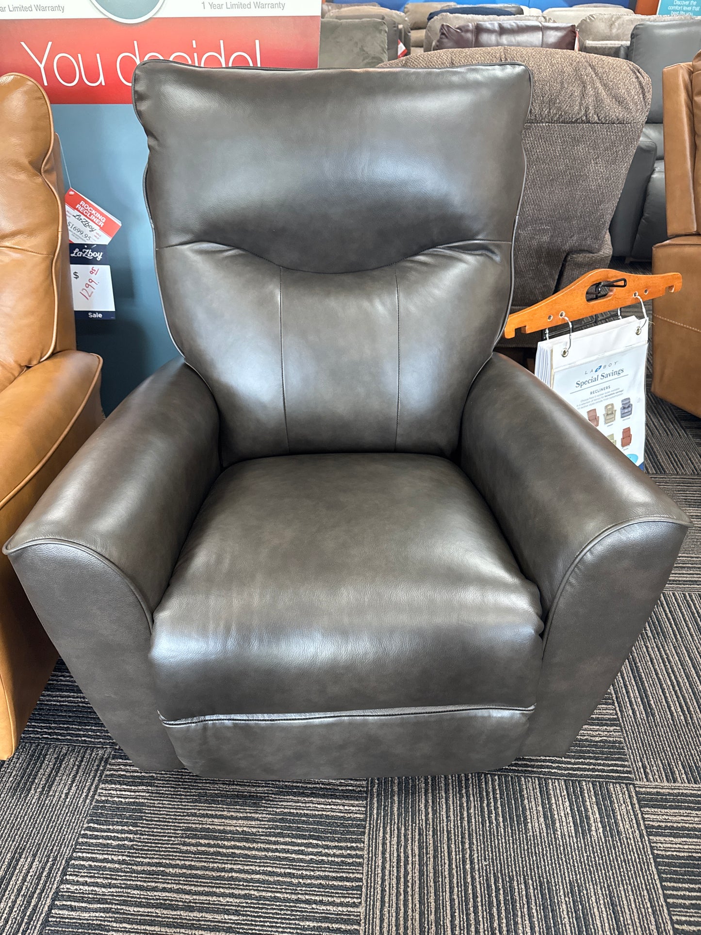 La-Z-Boy Belmont Leather Rocker Recliner