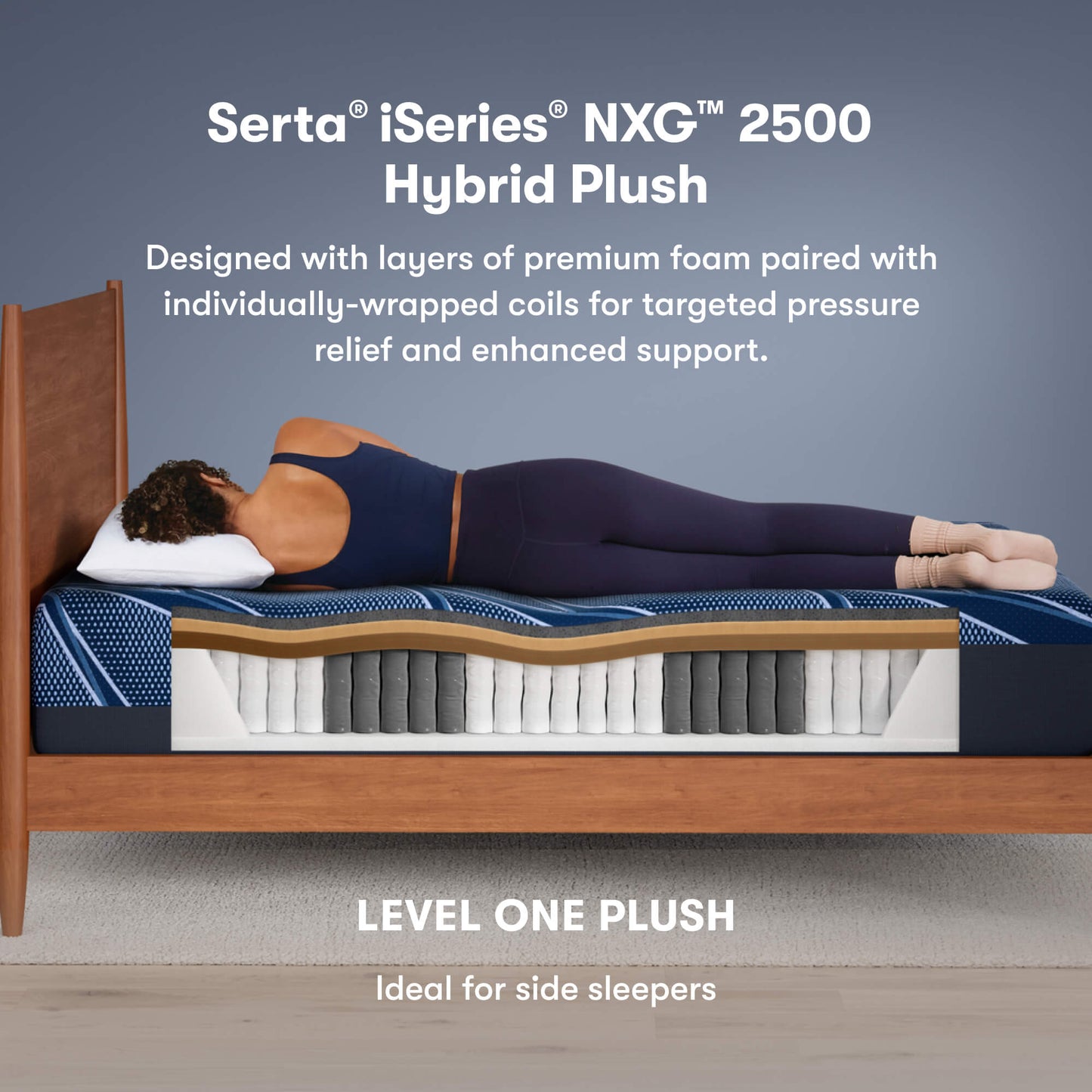 Serta iSeries NXG 2500 Hybrid Plush 12.5"