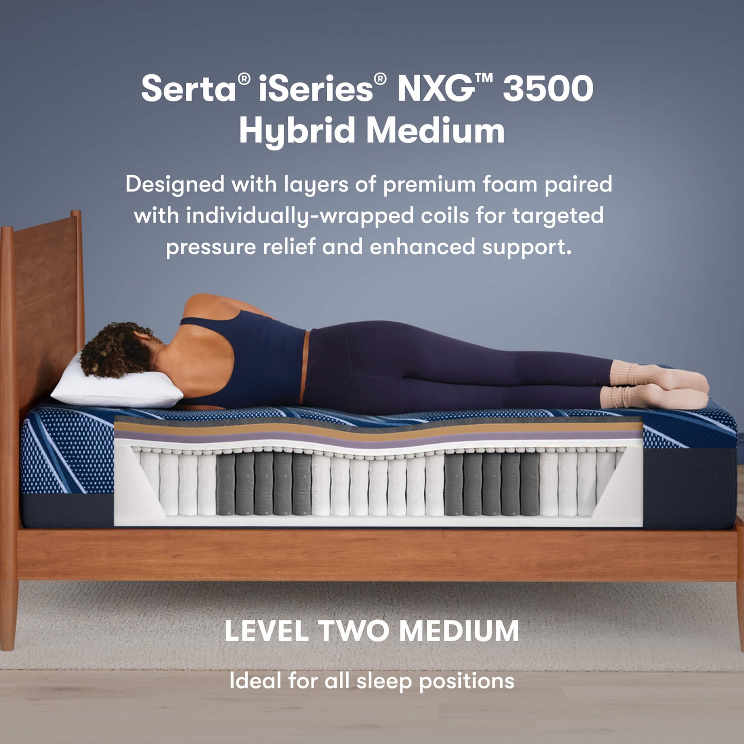 Serta iSeries NXG 3500 Hybrid Meduim 13.5"