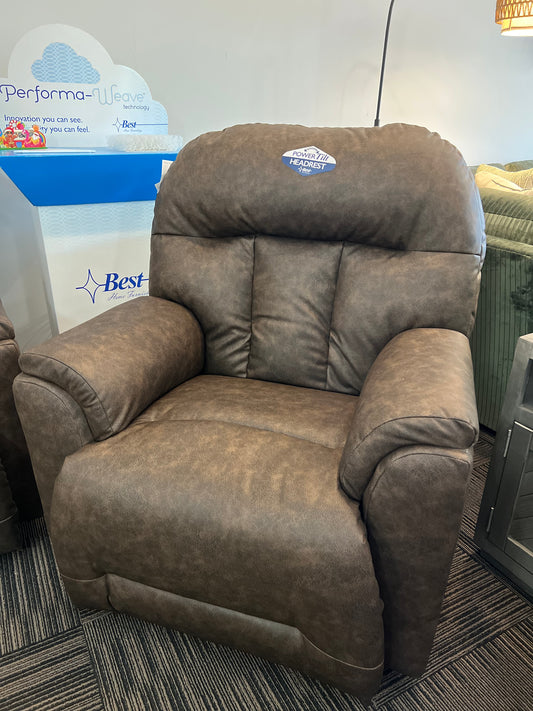 Best Home Furnishings Suitably Power Wall Recliner W/ Headtilt