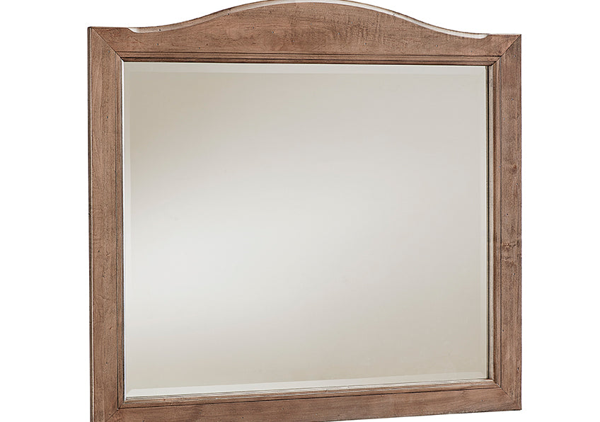 Vaughan-Bassett Cool Farmhouse Natural CF Arched Mirror