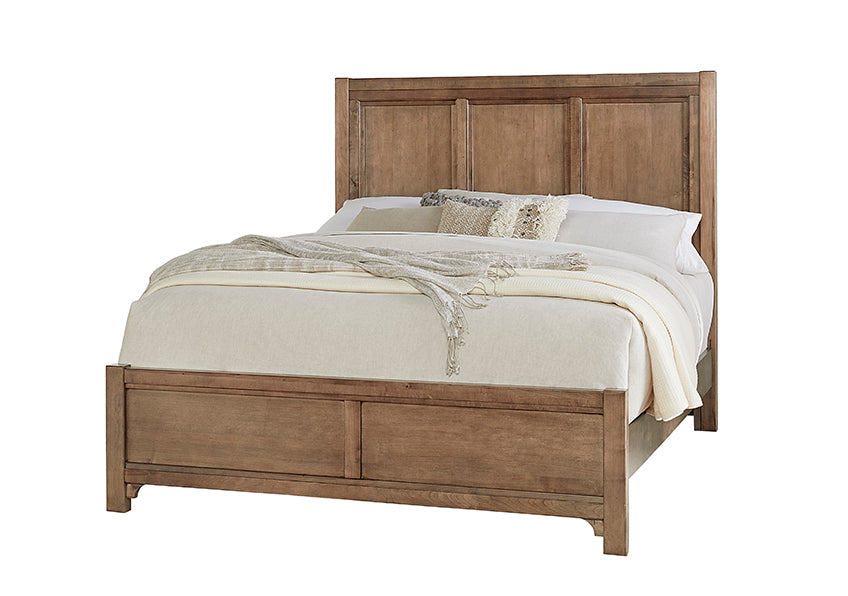 Vaughan-Bassett Cool Farmhouse Natural CF Panel Bed