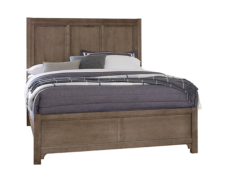Vaughan-Bassett Cool Farmhouse Grey CF Panel Bed