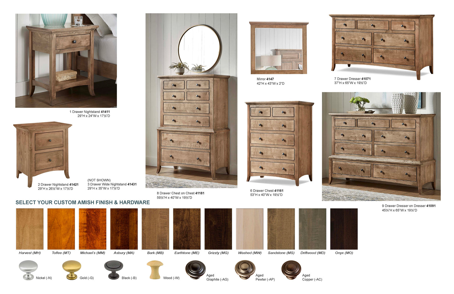 Provence Bedroom - Maple