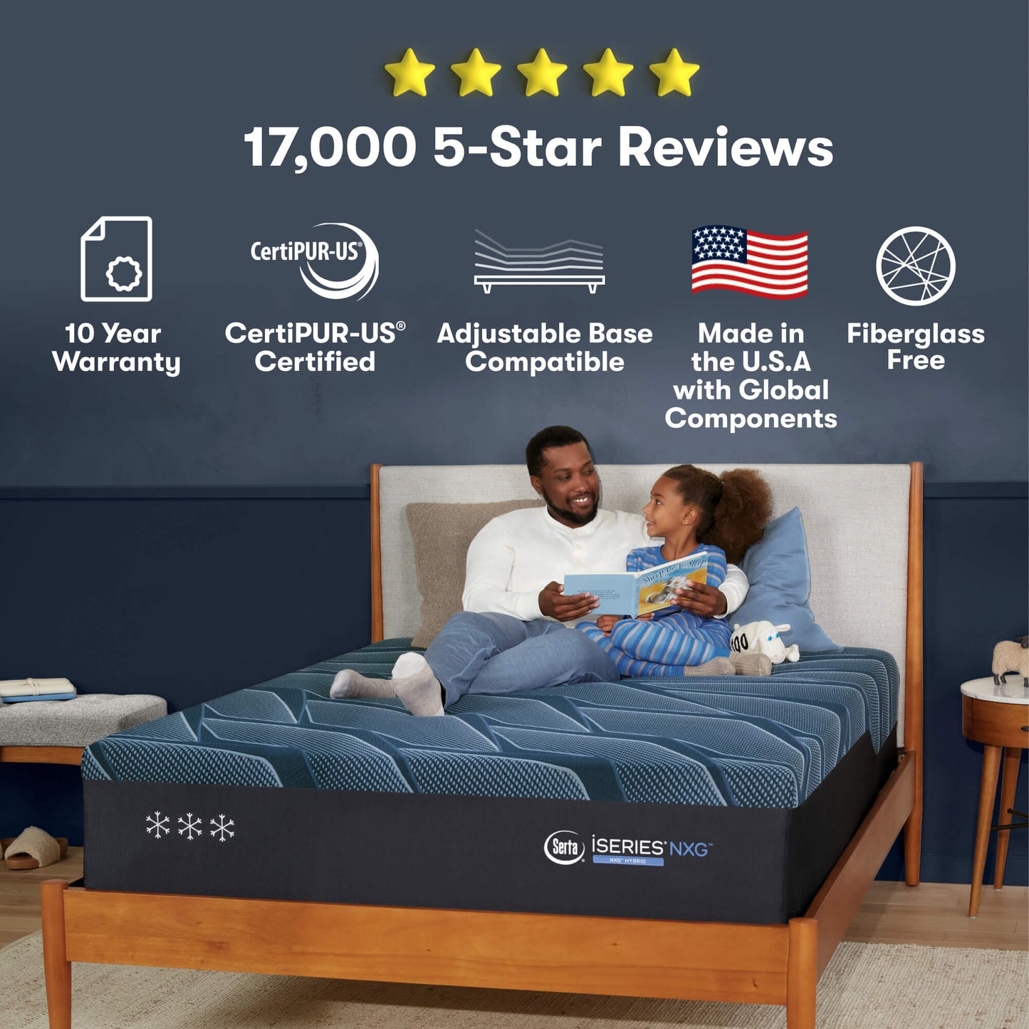 Serta iSeries NXG 3500 Hybrid Meduim 13.5"