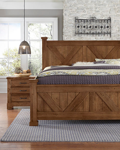 Vaughan-Bassett Cool Rustic -174 Amber