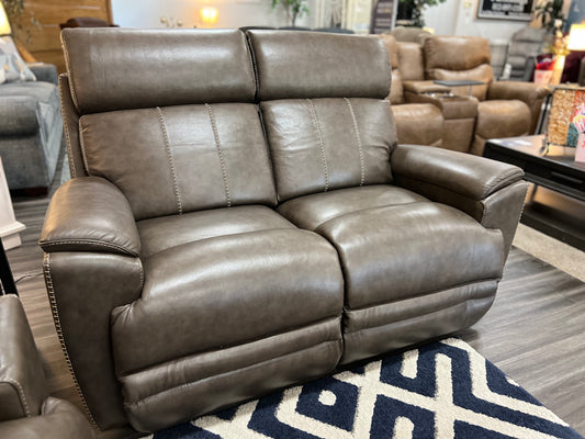 La-Z-Boy Talladega Leather Power Reclining Loveseat W/ Headtilt