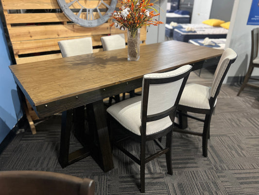 Kincaid Plank Road Counter Height Table & 4 Stools