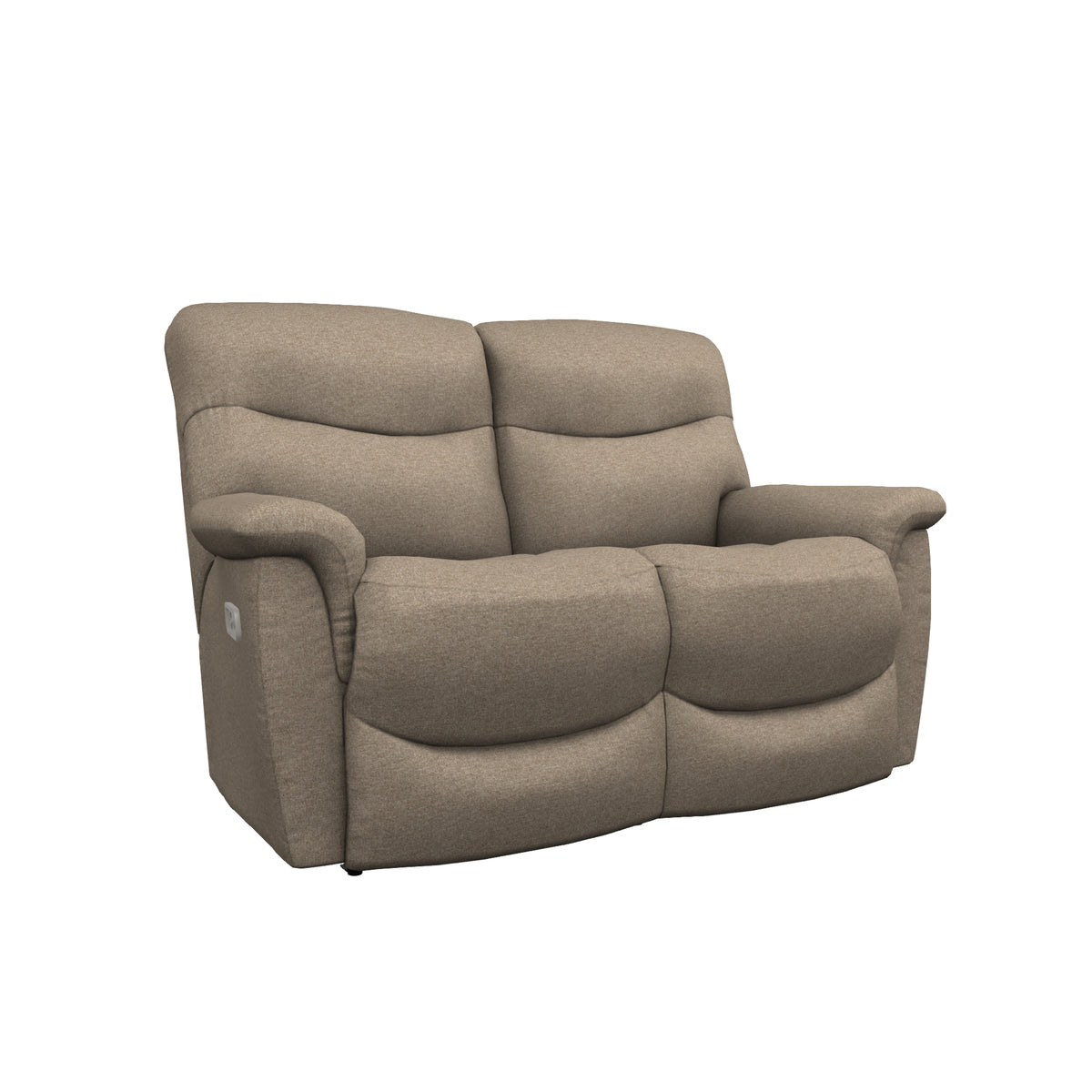James Power Reclining Loveseat W/ Head Tilt & Lumbar