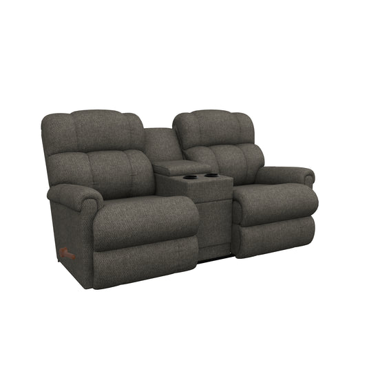 Pinnacle Reclining Loveseat W/ Console