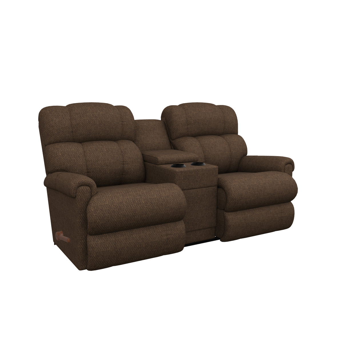 Pinnacle Reclining Loveseat W/ Console