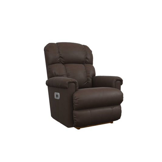 Pinnacle Power Wall Recliner W/ Head Tilt & Lumbar Leather