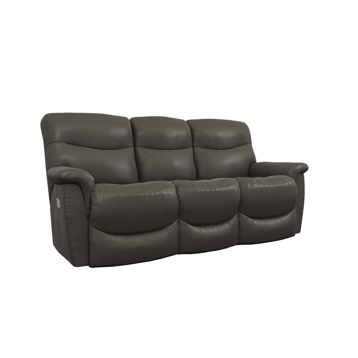 James Power Reclining Sofa W/ Head Tilt & Lumbar Leather