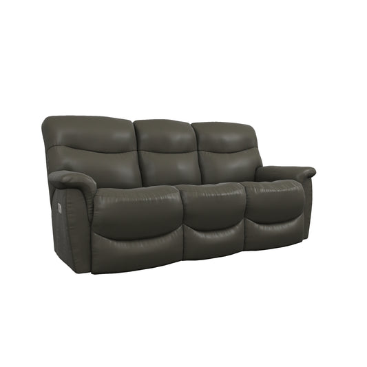 James Power Reclining Sofa W/Head Tilt Leather