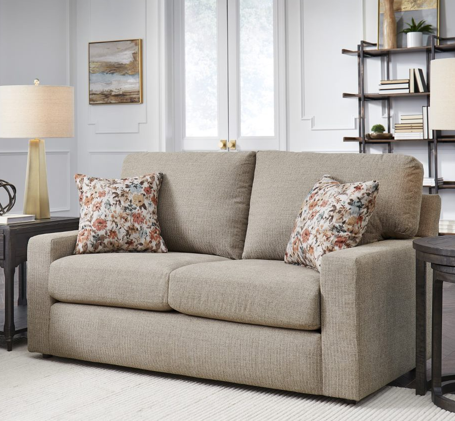 Best Chair Dovely Stationary Loveseat - Fabric