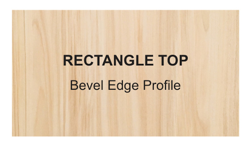 Solid Maple Dining - Rectangle Top - 36" x 48" / 18" Leaf
